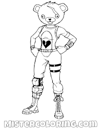 Cuddle Team Fortnite Coloring Page Dessin Coloriage Coloriage Coloriage Garcon