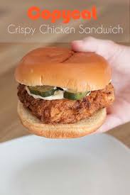 Copycat Crispy Chicken Sandwich Recipe Southern Revivals Recipe Chicken Sandwich Chicken Sandwich Recipes Crispy Chicken