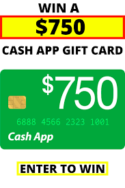 Win A 750 Cashh App Gift Card For Free Now In 2021