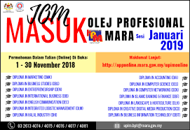 Murid lepasan penilaian berasaskan sekolah (pbs). Peluang Kolej Profesional Mara Ayer Molek Melaka Facebook