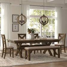 «there's a lot to love about the toscana extending dining table ✨ two leaves drop in seamlessly at…» Charlton Home Althea 134 Left Hand Facing Modular Sectional Reviews Wayfair Ca Farmhouse Dining Dining Room Table Dining Room Design