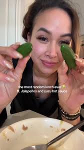 Clearing out the fridge but adding in flavor with jalapenos and yuzu hot  sauce 😅 #foodtok