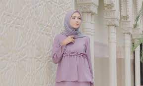 Sajadah busa bulu rasfur tebal 5 cm kombinasi warna ungu. 10 Gambar Kerudung Yang Cocok Untuk Baju Warna Ungu Lavender