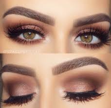 cute makeup styles for hazel eyes