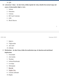 Solved Consume H Case Studies T M Is A 57 Yo Male Admit