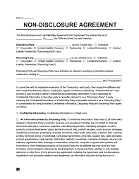 Every company has its own trade secrets and confidential information. Non Disclosure Agreement Template Free Create Download Print