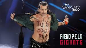 Listen to the best piero pelù shows. Piero Pelu Gigante Finale Festival Sanremo 2020 Youtube