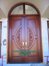 Model Pintu Lengkung Terbaru Kayu Jati Model Pintu Lengkung Terbaru Kayu Jati By Mebel Pintu Jep Wooden Door Design Wooden Front Door Design Double Door Design