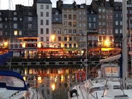 Honfleur is a port and resort on the coast of normandy, where marquet worked in 1911. Honfleur Harbor At Dusk Picture Of La Petite Folie Honfleur Tripadvisor
