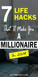 Become A Millionaire 10 Proven Hacks That Will Make You Freaking Rich Become A Millionaire Money Tips Money Management