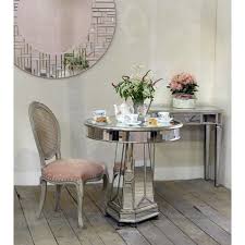 Maybe you would like to learn more about one of these? Mirrored Venetian Small Round Dining Table Silver