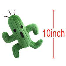Environ 25 Cm Final Fantasy Cactus Cactuar En Peluche Jouet Poupee Plante Verte Cactuar Cactus Cm En Env Cartoon Animals Baby Christmas Toys Soft Toy