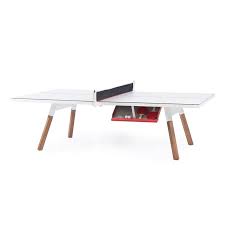 Best ping pong net is an essential amenity for playing ping pong. Contemporary Table Tennis Dining Table Chalet Shop