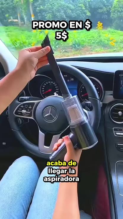 Aspiradora Portátil por Solo $5 para Auto