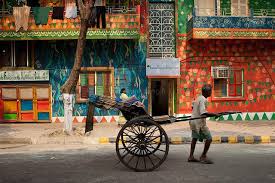 Rickshaw Kolkata Kolkata West Bengal India