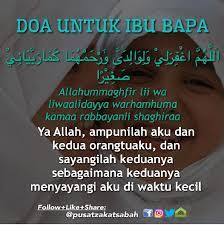 Lelaki ini sanggup mendukung ayahnya untuk mengerjakan ibadat haji. Doa Ibu Bapa Dan Maksud Marilah Amalkan Mysemakan