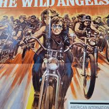 THE WILD ANGELS 😇 Feast your eyes on this absolutely incredible movie  poster that just arrived. All original, 1966 (66/267) currently online for  $300 and up. Comes folded $200 dm to claim 41 by 27 inches Rare find!!!