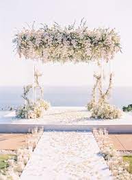 Read More Https Www Stylemepretty Com 2019 07 31 Two World Travelers Wed In A Thailan Wedding Beach Ceremony Outdoor Wedding Decorations Wedding Decorations