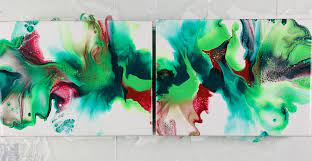 Send me a dm wanna help me get more latex? 166 New Series 3 Of 3 Complimentary Colours Dutch Pour Fluid Artist Complimentary Colors Complementary Colors Artist