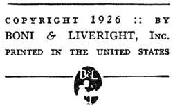 Ninth Avenue, by Maxwell Bodenheim—A Project Gutenberg eBook