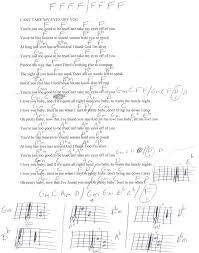 Don T Let The Sun Go Down On Me Lyrics And Chords Can T Take My Eyes Off You Franki Valli Guitar Chord Chart Song Lyrics And Chords Lyrics And Chords Learn Guitar