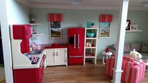American Girl Dollhouse Diy Kitchen Our Generation American Girl Kitchen American Girl Doll Room American Girl Doll Furniture