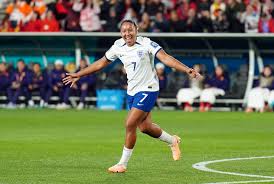 This is Lauren James, England's golden girl