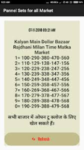 12 Abundant Kalyan Penal Chart 2019
