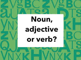 Any member of a class of words that typically can be combined with determiners (see determiner sense b) to serve as the subject of a verb, can be interpreted as singular or plural, can be replaced with a pronoun, and refer to an entity, quality, state, action, or concept there are two nouns in this sentence. Noun Verb Or Adjective Free Activities Online For Kids In 1st Grade By Adriana