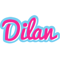 dilan logo name logo generator popstar love panda cartoon soccer america style dilan logo name logo generator