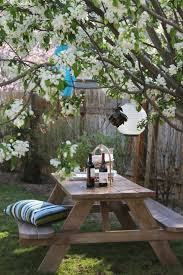 Diy Weathered Wood Picnic Table Outdoor Picnic Tables Picnic Table Painted Outdoor Furniture