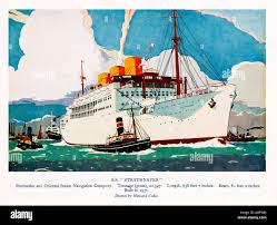 P&o poster hi-res stock photography and ...