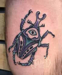 Traditional Purple Goliath Beetle Tattoo Tattoos By Jake B But what's even cooler is what happens when the arm is outstretched. traditional purple goliath beetle