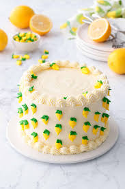 Triple Lemon Layer Cake