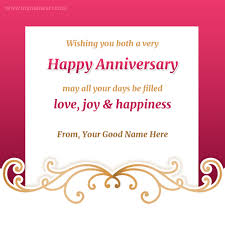 Choose from different printing options such as paper type, finish, and number of copies. Online Anniversary Card Maker Free