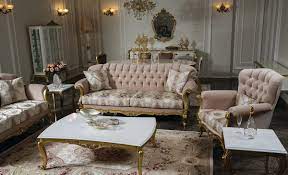 White living room table sets. Casa Padrino Luxury Baroque Living Room Set Pink White Gold 2 Sofas 2 Armchairs 1 Coffee Table 2 Side Tables Living Room Furniture In Baroque Style Noble Magnificent
