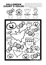 Download Free Printable Halloween I Spy Count And Color Activity Page For Kids