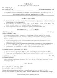 Telecom Executive Sample Resume From Resume Writers Com Resume Examples Resume Sample Resume