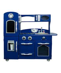 Navy Blue Play Kitchen Set Unisex Blue Play Kitchen For The Boys Room Play Kitchen Wooden Play Kitchen Play Kitchen Sets