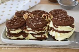 Dolce Di Biscotti Pan Di Stelle E Nutella Ricetta Unica E Cremosa Dolci Ricette Dolci Ricette