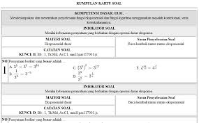 Jika sekolah ingin pekerjaan itu selesai dalam 8 hari kerja. Contoh Soal Kartu Soal Matematika Peminatan Kelas Xi