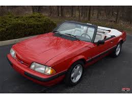 Image result for Bright Red 1991 Mustang
