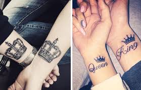 Men choose king and queen tattoos when they wish to show the world that they rule over their life, thoughts and decisions. King And Queen Tattoos Best Couple Tattoo Ideas