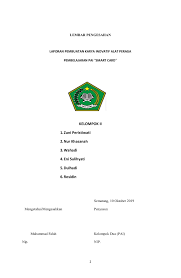 Dan laporan pkl ini dapat digunakan untuk menciptakan inovasi penemuan yang baru didalam dunia ilmu pengetahuan yang dikaitkan antara dunia kerja 2. Laporan Karya Inovatif Pai Pages 1 9 Flip Pdf Download Fliphtml5