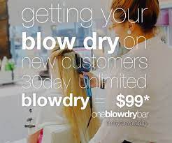 Unlimited Wash Blowout Hairstyling Memberships Oneblowdrybar East Coast Blow Dry Bars Blow Dry Bar Dry Bar Blowout Blow Dry