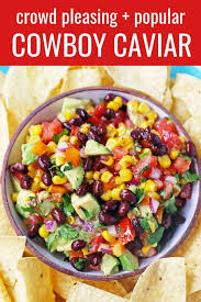 Black Bean Corn Tomato Salad Cilantro Cowboy Caviar A Popular Crowd Pleasing Appetizer Made With Black Beans Corn Tomatoes Cilantro Avoc With Images Crowd Pleasing Appetizers Cowboy Caviar Caviar Recipes