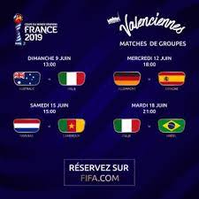Le calendrier à télécharger coupe du monde féminine de la fifa, france 2019™ fifa.com. Billetterie De La Coupe Du Monde Feminine De La Fifa Ligue De Football Des Hauts De France