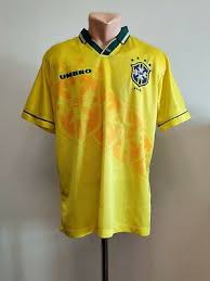 Shop the cheap brazil 2019 home jersey here,free shipping. Brazil 1994 1996 Brasil Soccer Jersey Football Yellow Bebeto Era Umbro 10 Eur 49 29 Picclick De