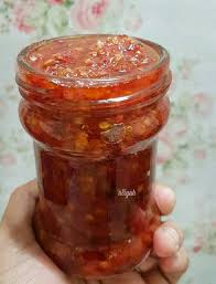 It is perfect to serve on the side or to use it as an ingredient in cooking. Sambal Terasi Matang Untuk Resep Aneka Jajan Pasar Facebook