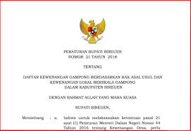 Sk forum desa sehat by genot3suparno. Perdes Kewenangan Desa 2022 Doc Perangkat Desa